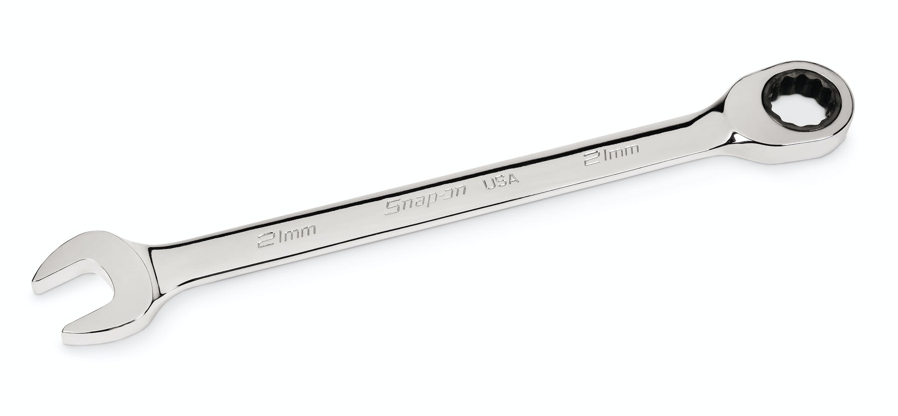 21 mm 12-Point Metric 0° Offset Ratcheting Combination Wrench | OXRM21A 21 mm 12-Point Metric 0° Offset Ratcheting Combination Wrench | OXRM21A